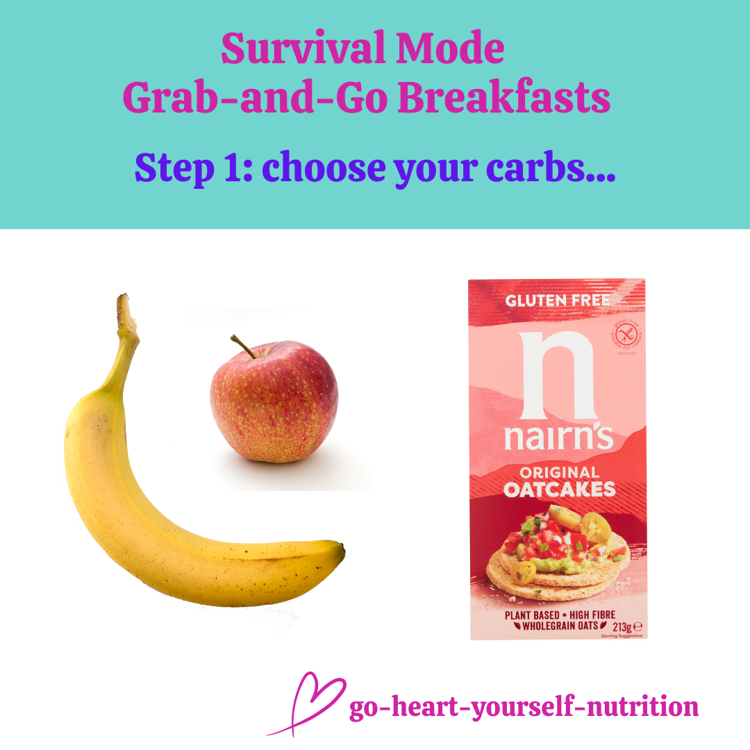 Step one Grab your carb…